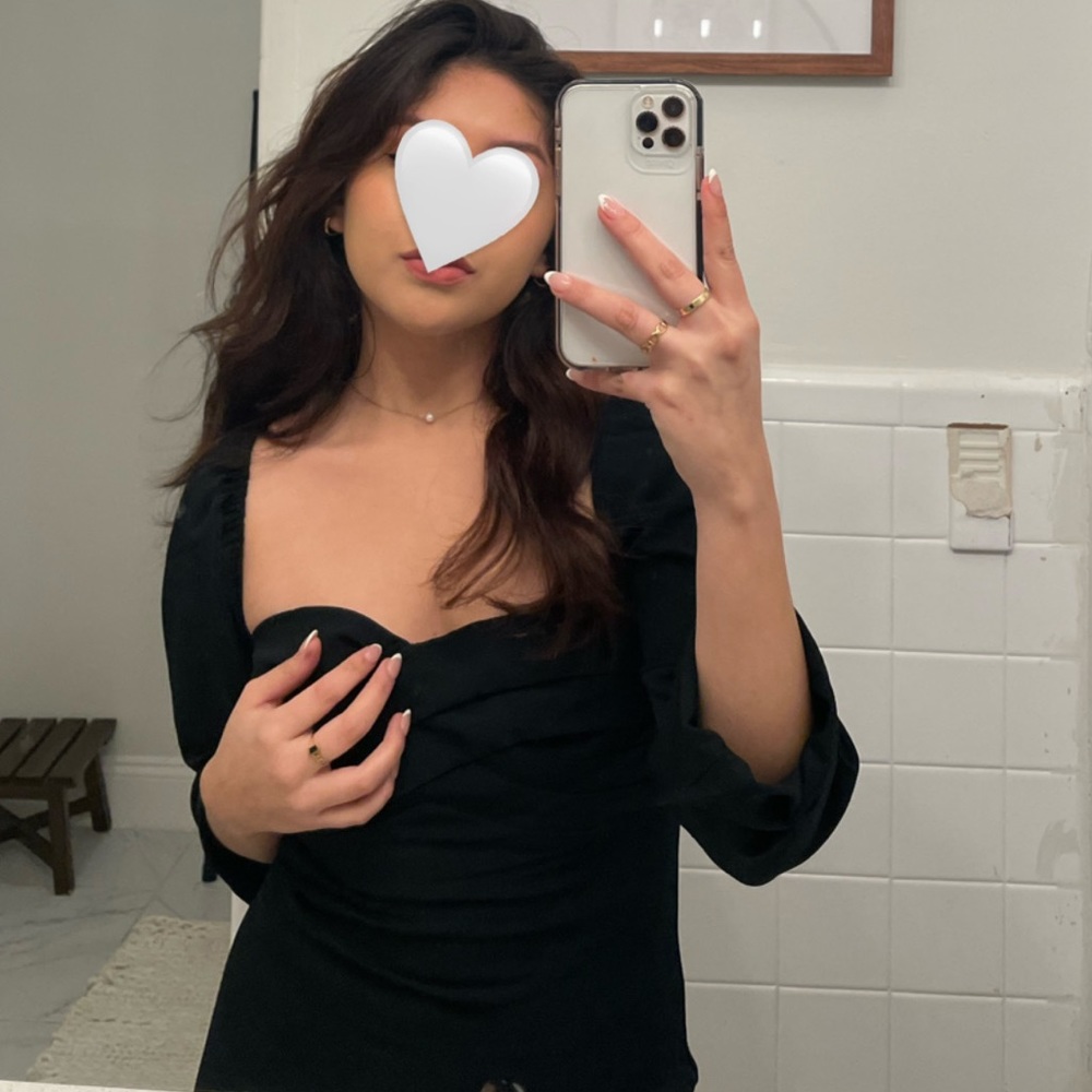 Black mini dress by Abercrombie